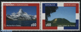 Dominican Republic 2016 Joint Issue Switzerland 2v [:], Mint NH, Sport - Various - Mountains & Mountain Climbing - Joi.. - Escalada