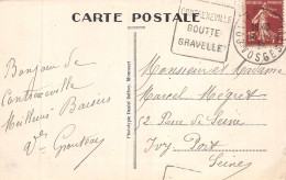 24-5393 :  OBLITERATION DAGUIN. CONTREXEVILLE. 1932 - Mechanical Postmarks (Other)