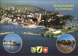 12587554 Romanshorn Bodensee Luftaufnahme Hafen Romanshorn - Sonstige & Ohne Zuordnung