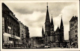 CPA Berlin Charlottenburg, Tauentzienstraße, Kaiser Wilhelm Gedächtniskirche, Geschäft Stiller - Otros & Sin Clasificación