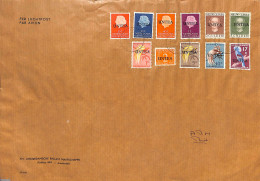 Dutch New Guinea 1962 UNTEA Issues Of 01-10-1962 On Large Cover, First Day Cover - Sonstige & Ohne Zuordnung