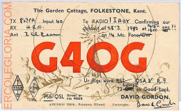 Ad9157 - GREAT BRITAIN - RADIO FREQUENCY CARD - 1950 - Radio
