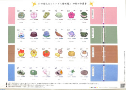 Japan 2018 Tradional Food Letter Set, Mint NH, Health - Food & Drink - Unused Stamps
