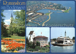 12587520 Romanshorn Bodensee Luftaufnahme Parkanlage Faehrschiff  Romanshorn - Sonstige & Ohne Zuordnung