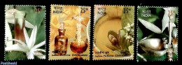 India 2019 Perfumes, Scentic Stamps 4v, Mint NH, Various - Scented Stamps - Ungebraucht
