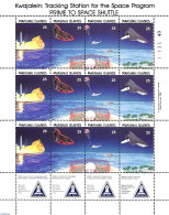 Marshall Islands 1988 NASA M/s, Mint NH, Transport - Ships And Boats - Space Exploration - Schiffe