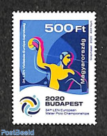 Hungary 2020 European Championship Waterpolo 1v, Mint NH, Sport - Swimming - Unused Stamps