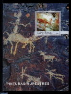 Guinea Bissau 2003 Cave Paintings S/s, Mint NH, History - Nature - Archaeology - Art - Cave Paintings - Archaeology