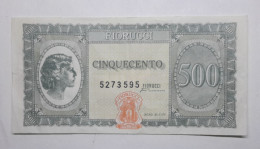 BANCONOTA BUONO D' ACQUISTO DA 500 LIRE FIORUCCI (A.9) - [10] Cheques En Mini-cheques