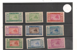 MAURITANIE  1922/26 N° 57/61* Et Oblitérés Cote :35,00 € - Neufs