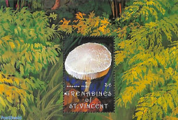 Saint Vincent & The Grenadines 1992 Amanita Lilloi S/s, Mint NH, Nature - Mushrooms - Funghi
