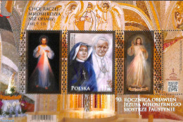 Poland 2021 Sister Faustina S/s, Mint NH, Religion - Religion - Unused Stamps