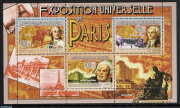 Guinea, Republic 2009 World Expo Paris M/s, Mint NH, History - Nature - Transport - History - Kings & Queens (Royalty).. - Familias Reales