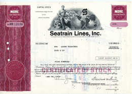 SEATRAIN LINES, Incorporated - Verkehr & Transport