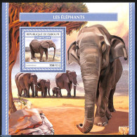 Djibouti 2017 Elephants, Mint NH, Nature - Elephants - Yibuti (1977-...)