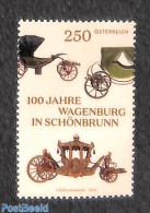 Austria 2022 Wagenburg In Schönbrunn 1v, Mint NH, Transport - Coaches - Art - Museums - Ungebraucht