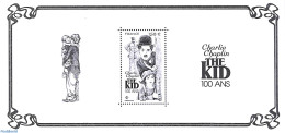 France 2022 Charlie Chaplin, The Kid, Special S/s, Mint NH, Performance Art - Film - Movie Stars - Unused Stamps
