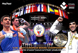 Armenia 2022 EC Boxing S/s, Mint NH, Sport - Boxing - Boxeo