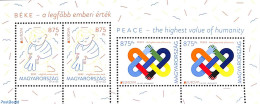 Hungary 2023 Europa, Peace S/s, Mint NH, History - Various - Europa (cept) - Peace - Joint Issues - Ungebraucht