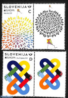 Slovenia 2023 Europa, Peace 2v With Tabs, Mint NH, History - Various - Europa (cept) - Peace - Joint Issues - Emissions Communes