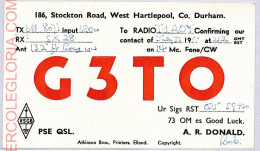 Ad9162 - GREAT BRITAIN - RADIO FREQUENCY CARD - 1955 - Radio
