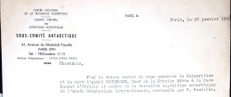 Terre Adélie, AGI,Prudhomme Station Météo, Imbert CNRS, Base Dumont D'urville, S3 Rouillon, EPF - Cartas & Documentos