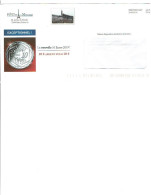 PARIS Enveloppe DestineoMD7  Avec Simili-timbre Anniversaire De La Chute Du Mur De BERLIN  Histoire 48 - Private Stationery