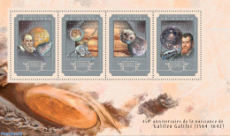 Guinea, Republic 2014 Galileo Galilei, Mint NH, History - Science - Transport - Explorers - Inventors - Space Explorat.. - Explorers