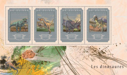 Guinea, Republic 2014 Dinosaurs, Mint NH, Nature - Prehistoric Animals - Prehistorics