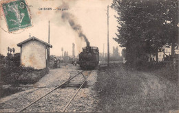 GRIEGES (Ain) - La Gare - Train, Tramway - Voyagé (2 Scans) - Non Classés