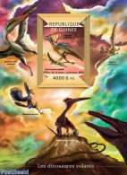 Guinea, Republic 2015 Flying Dinosaurs, Mint NH, Nature - Prehistoric Animals - Prehistorics