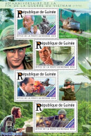 Guinea, Republic 2015 40th Anniversary Of The End Of Vietnam War, Mint NH, History - Transport - Various - Militarism .. - Militares
