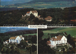 12587098 Stettfurt Schloss Sonnenberg Fliegeraufnahme Stettfurt - Autres & Non Classés