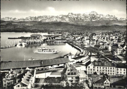 12587084 Romanshorn Bodensee Panorama Blick Zur Saentiskette Appenzeller Alpen R - Autres & Non Classés