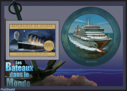 Guinea, Republic 2012 Ships Of The World, Mint NH, Transport - Ships And Boats - Titanic - Bateaux