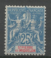 SAINT PIERRE ET MIQUELON  N° 75 NEUF** LUXE SANS CHARNIERE  / Hingeless  / MNH - Unused Stamps