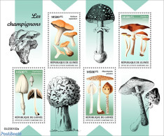 Guinea, Republic 2023 Mushrooms, Mint NH, Nature - Mushrooms - Champignons
