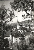 12587024 Baden AG Durchblick Vom Waldrand Altstadt Kirche Baden - Autres & Non Classés