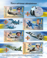 Guinea, Republic 2023 Ukrainian Airforce, Mint NH, History - Transport - Militarism - Aircraft & Aviation - Militares