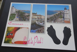 Cannes ...  C'est Le Pied! - Sté PEC, Septèmes Les Vallons - As De Coeur - Cannes