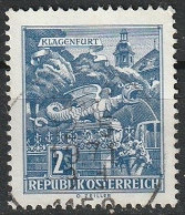 Timbre Autriche Oblitéré "Klagenfurt" 1968 N°955 - Used Stamps
