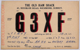 Ad9164 - GREAT BRITAIN - RADIO FREQUENCY CARD - 1950 - Radio