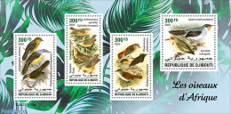 Djibouti 2023 African Birds, Mint NH, Nature - Birds - Yibuti (1977-...)