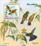 Djibouti 2023 Hummingbirds, Mint NH, Nature - Birds - Hummingbirds - Gibuti (1977-...)