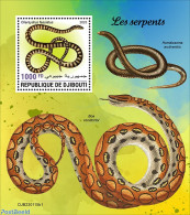 Djibouti 2023 Snakes, Mint NH, Nature - Reptiles - Snakes - Djibouti (1977-...)