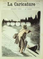 La Caricature 1886 N°337 Floquet Par Luque Schopenhauer Robida Trock - Revistas - Antes 1900
