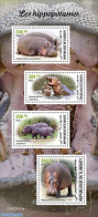 Djibouti 2023 Hippos, Mint NH, Nature - Hippopotamus - Dschibuti (1977-...)