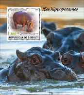 Djibouti 2023 Hippos, Mint NH, Nature - Hippopotamus - Dschibuti (1977-...)