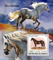 Djibouti 2023 Horses, Mint NH, Nature - Horses - Djibouti (1977-...)