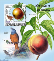 Djibouti 2023 Fruits And Birds, Mint NH, Nature - Birds - Fruit - Frutta